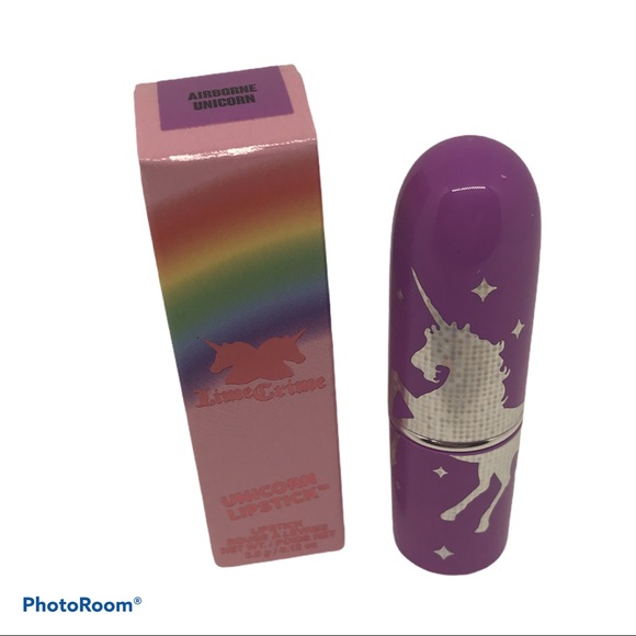 Like Crime LE AIRBORNE UNICORN CREME LIPSTICK PURPLE VEGAN nu goth - Picture 7 of 10